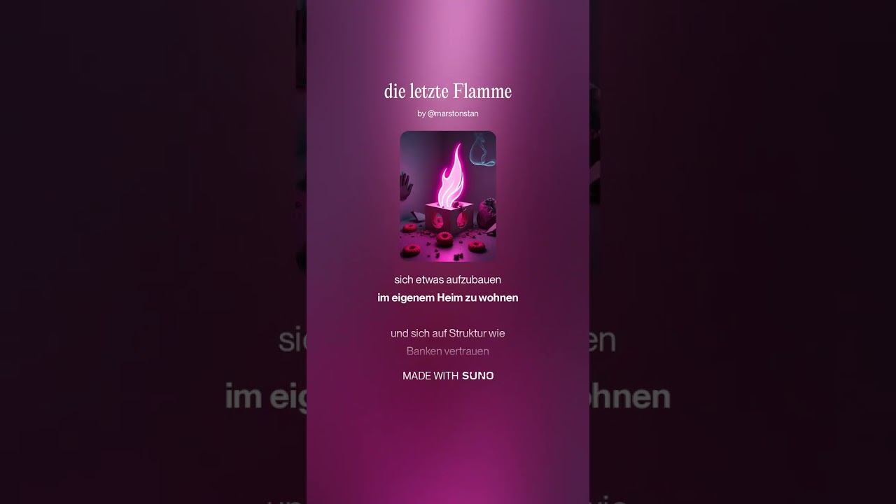 die letzte Flamme