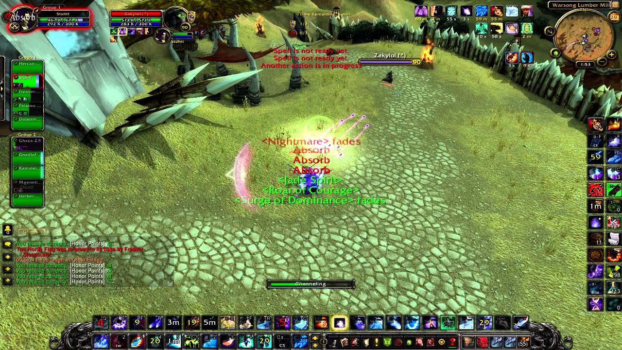 BG Scrub - Arcane Mage PvP 5.4.8. Big crits, huge burst.