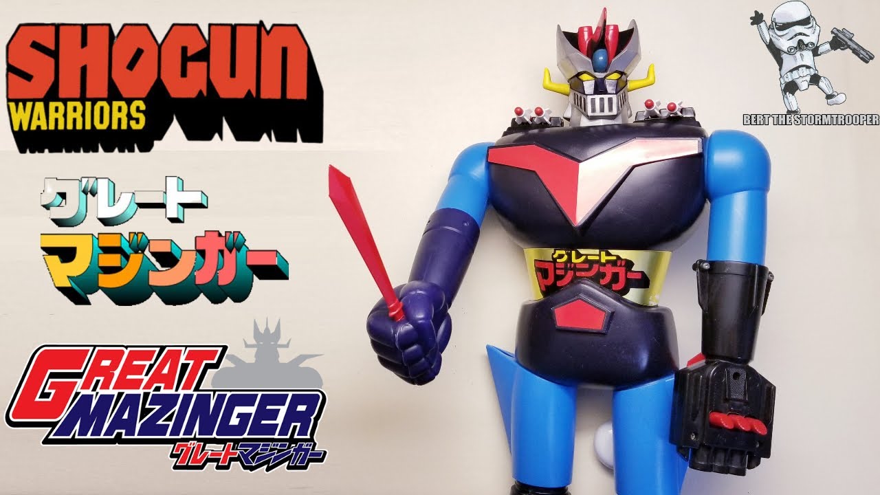 Shogun Warriors GREAT MAZINGA (Mazinger) Popy Jumbo Machinder Review! Bert The Stormtrooper Reviews!