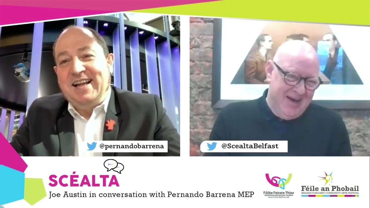 Sc&eacute;alta | Joe Austin in conversation Pernando Barrena MEP