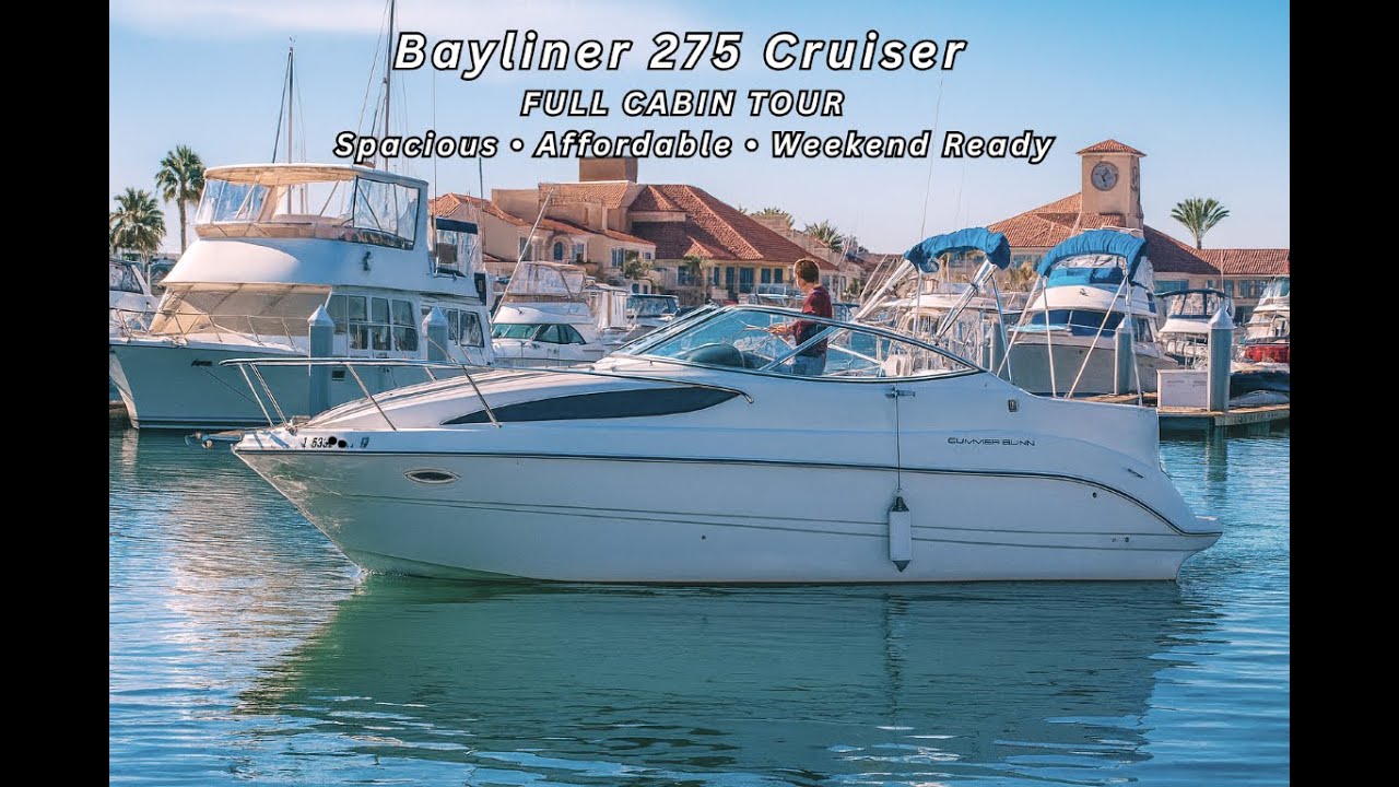 2005 Bayliner 275 Cruiser – Full Tour | South Mountain Yachts