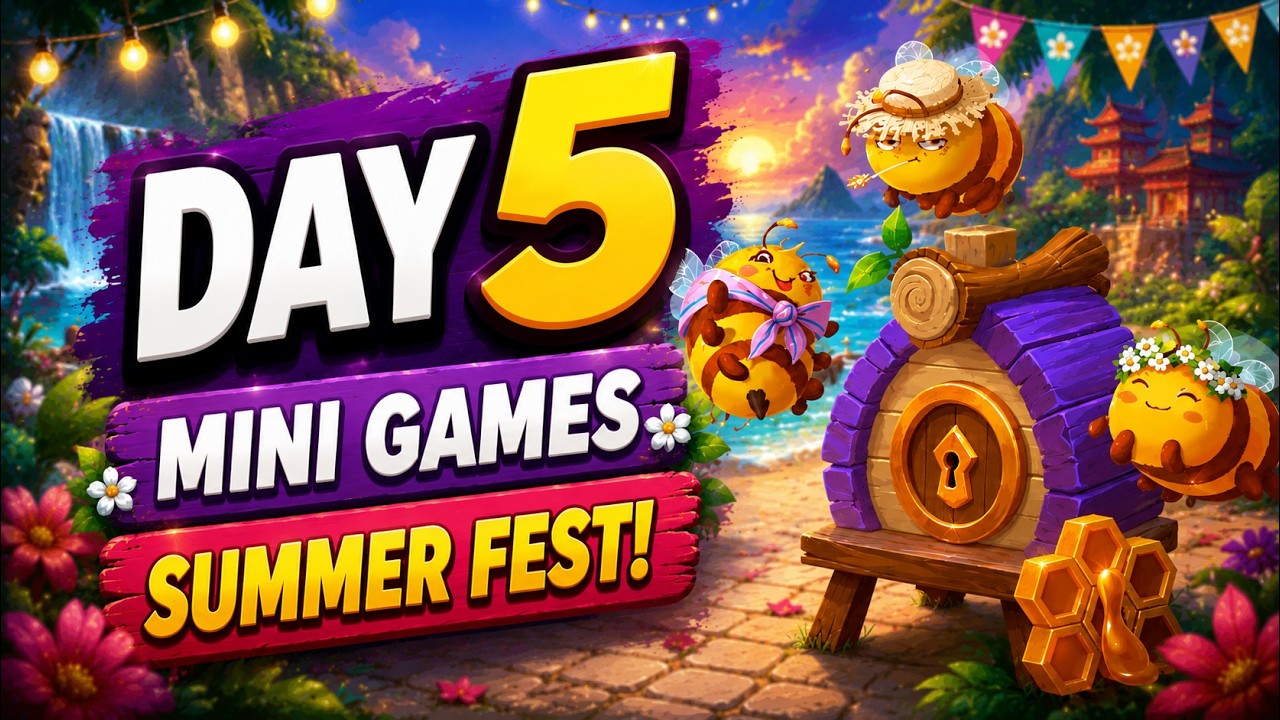 Hero Wars Day 5 Summer Fest Hidden Bees Location Found