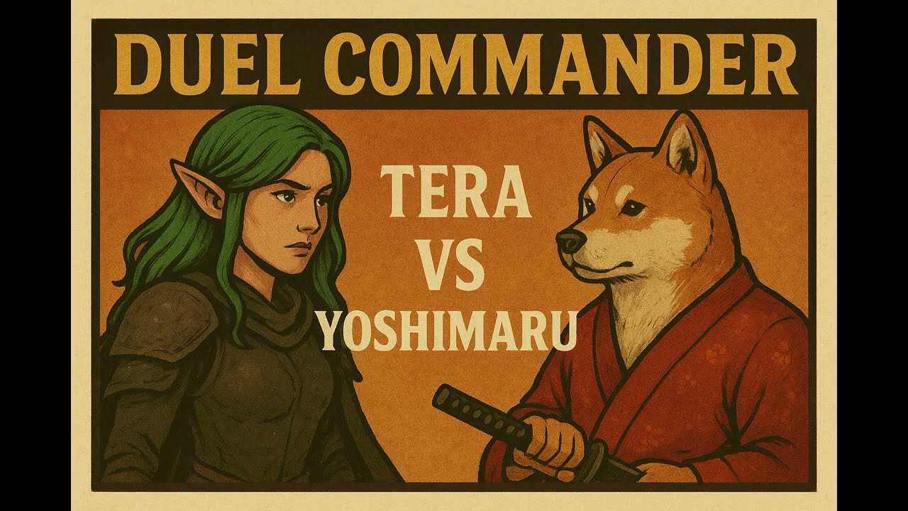 Terra, guerrière magitech VS Yoshimaru/Bruse - MTG Duel Commander