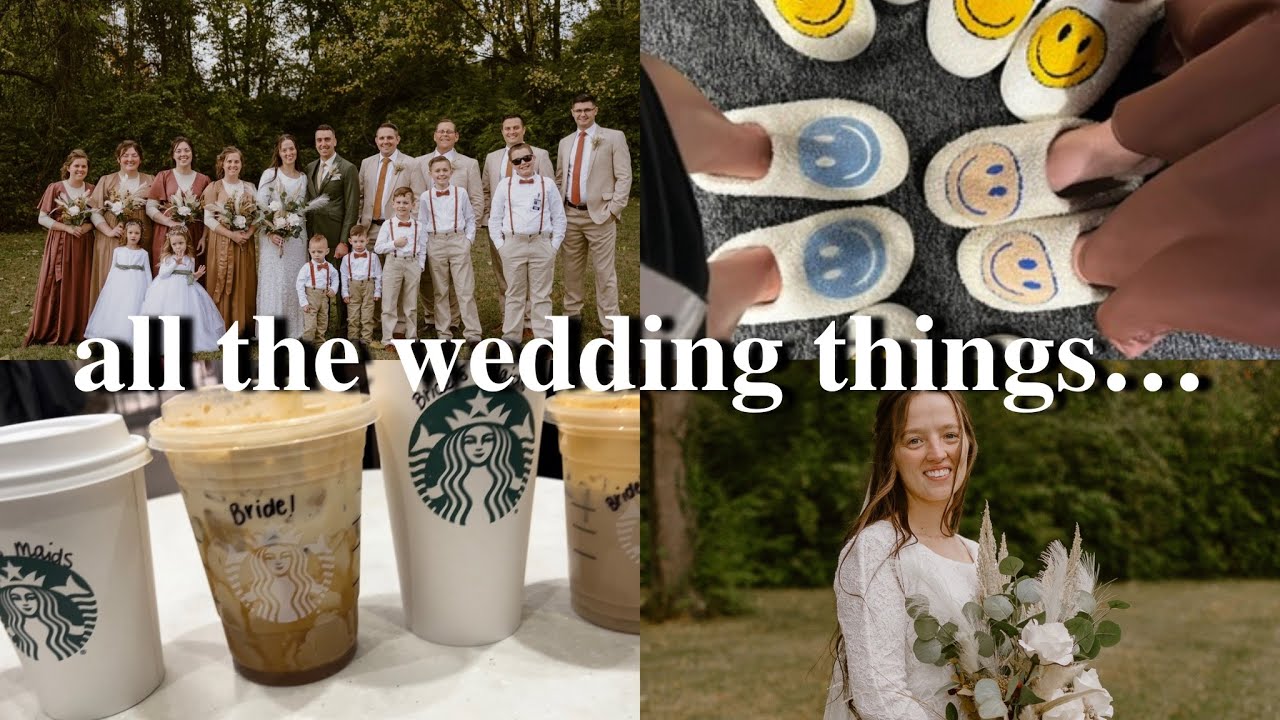 Everything leading up to Jenna’s wedding!!☺️