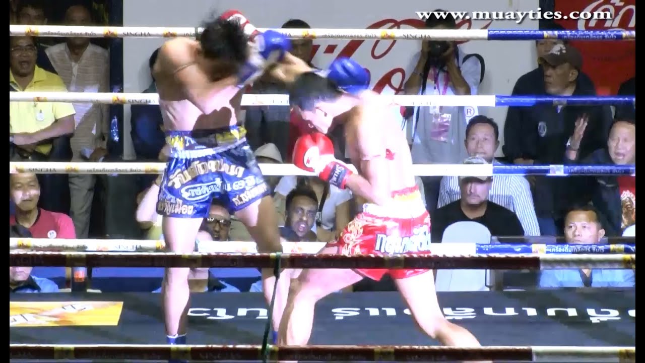 Muay Thai Fight -Seksan vs Songkom, Rajadamnern Stadium Bangkok - 24th Dec. 2014
