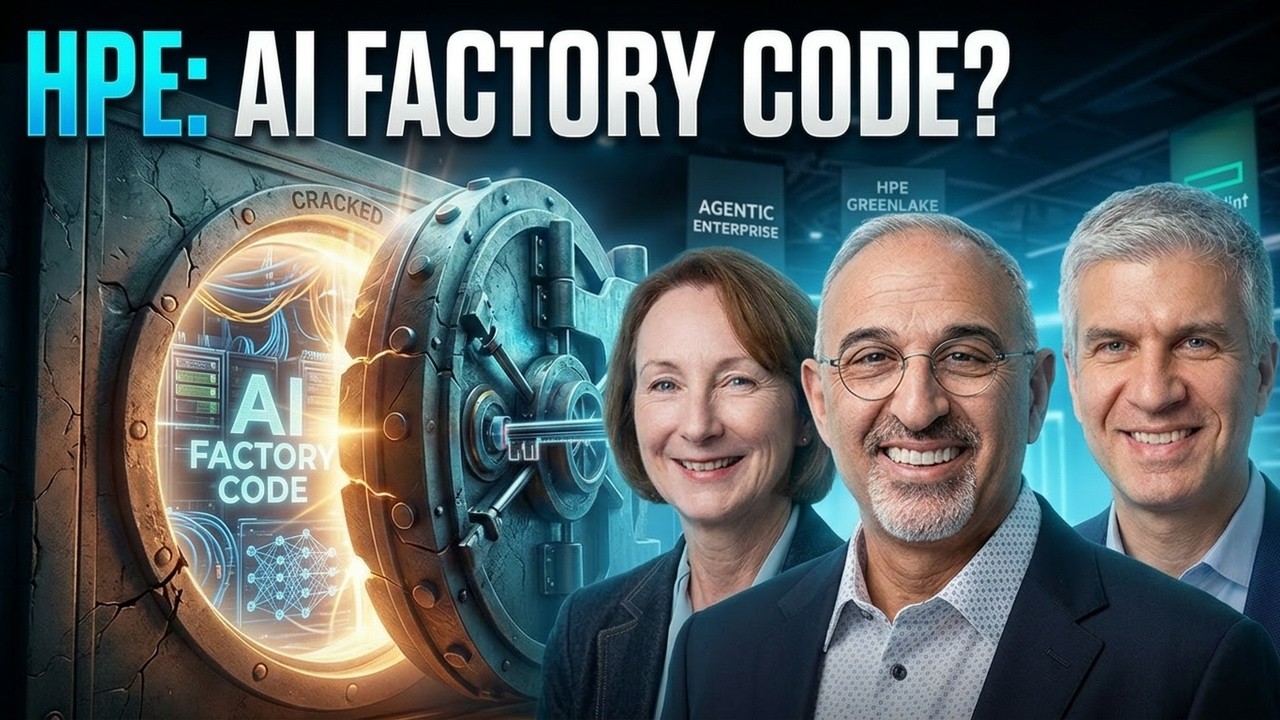 HPE Discover 2026: подобрала ли HPE наконец ключ к созданию &laquo;фабрики ИИ&raquo;?