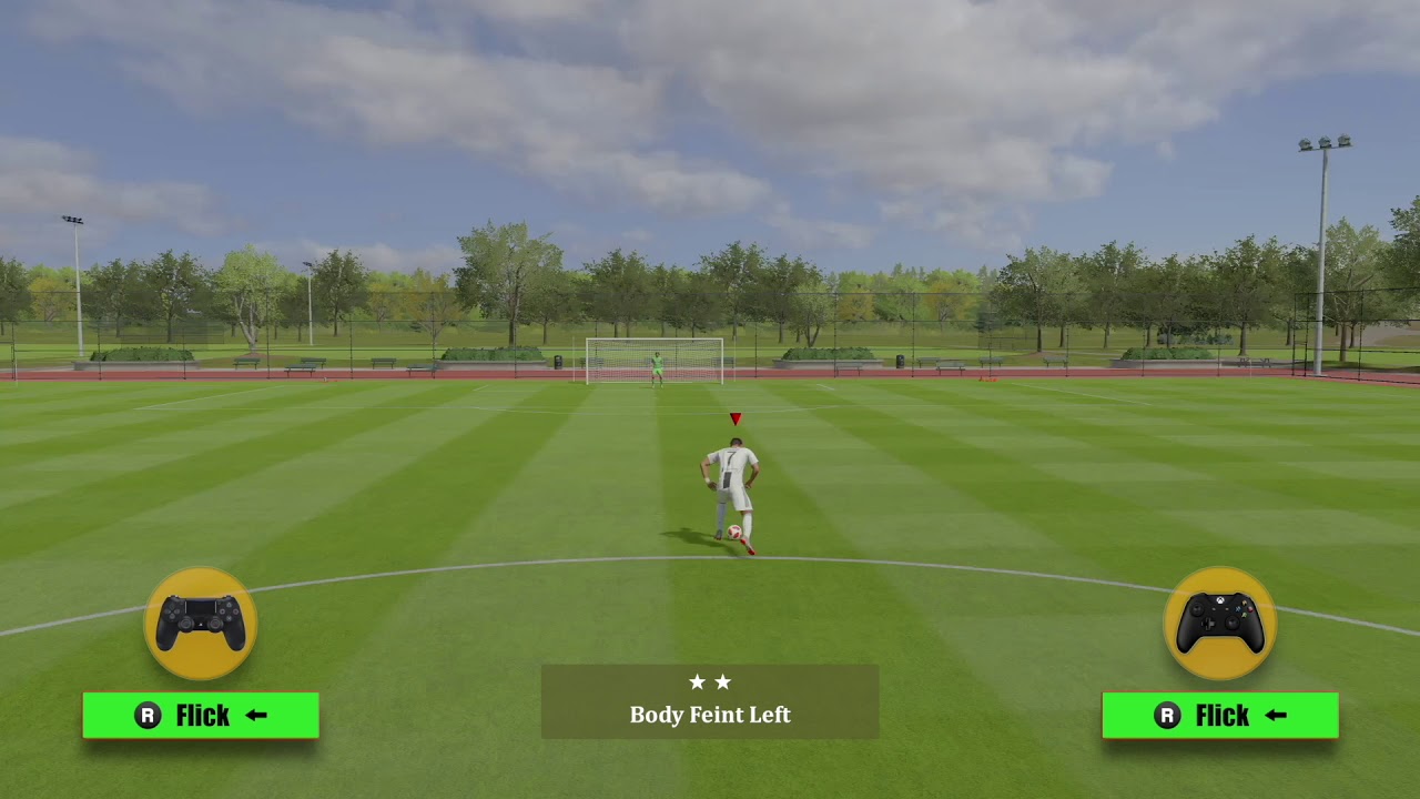 FIFA 19 SKILL MOVES - Body Feint Left
