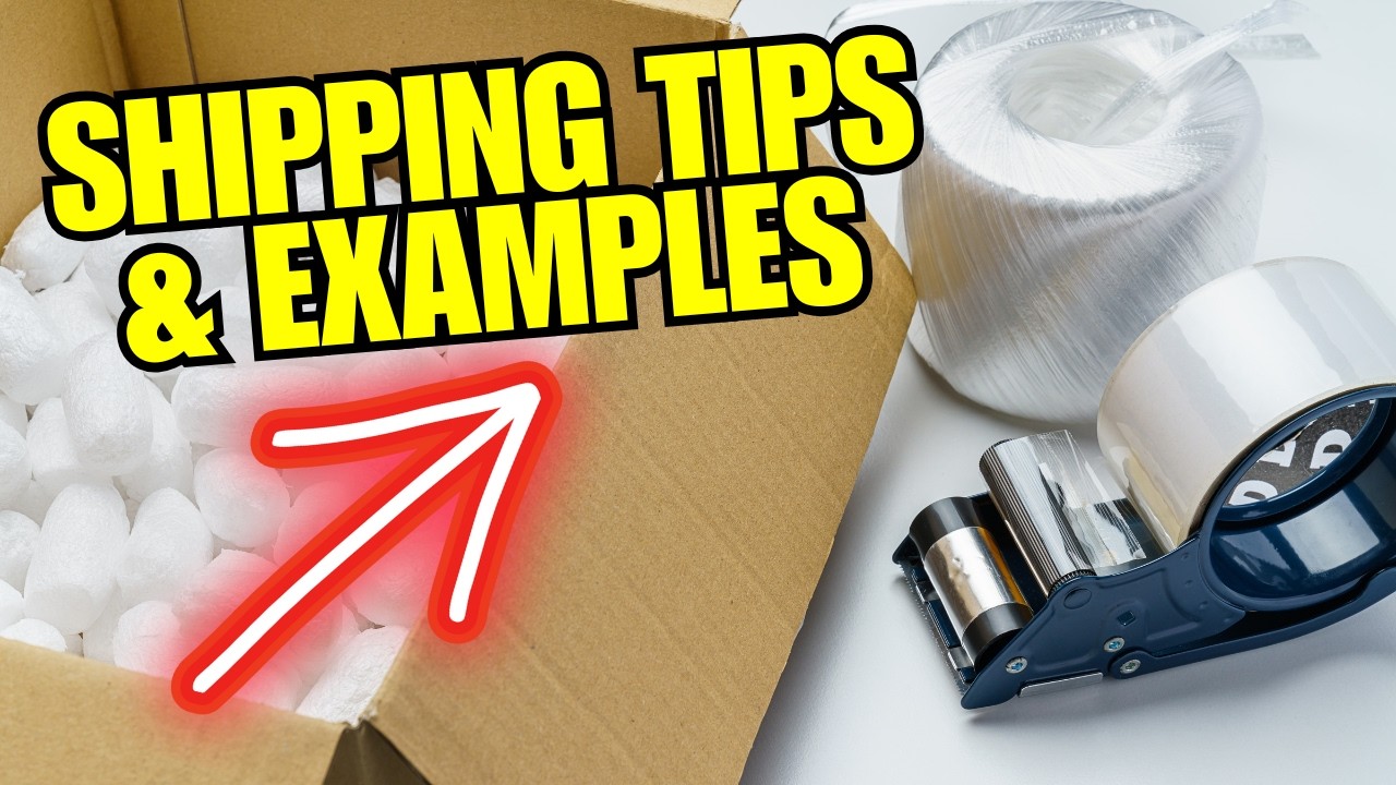 IMPORTANT EBAY SHIPPING TIPS and Packing Examples From Things That Sell on EBAY