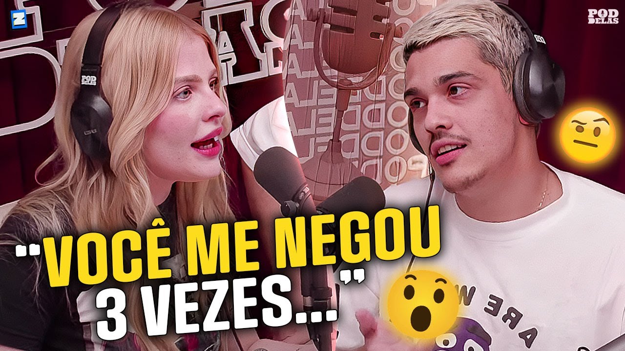 LUISA SONZA expondo CHICO MOEDAS no PODDELAS