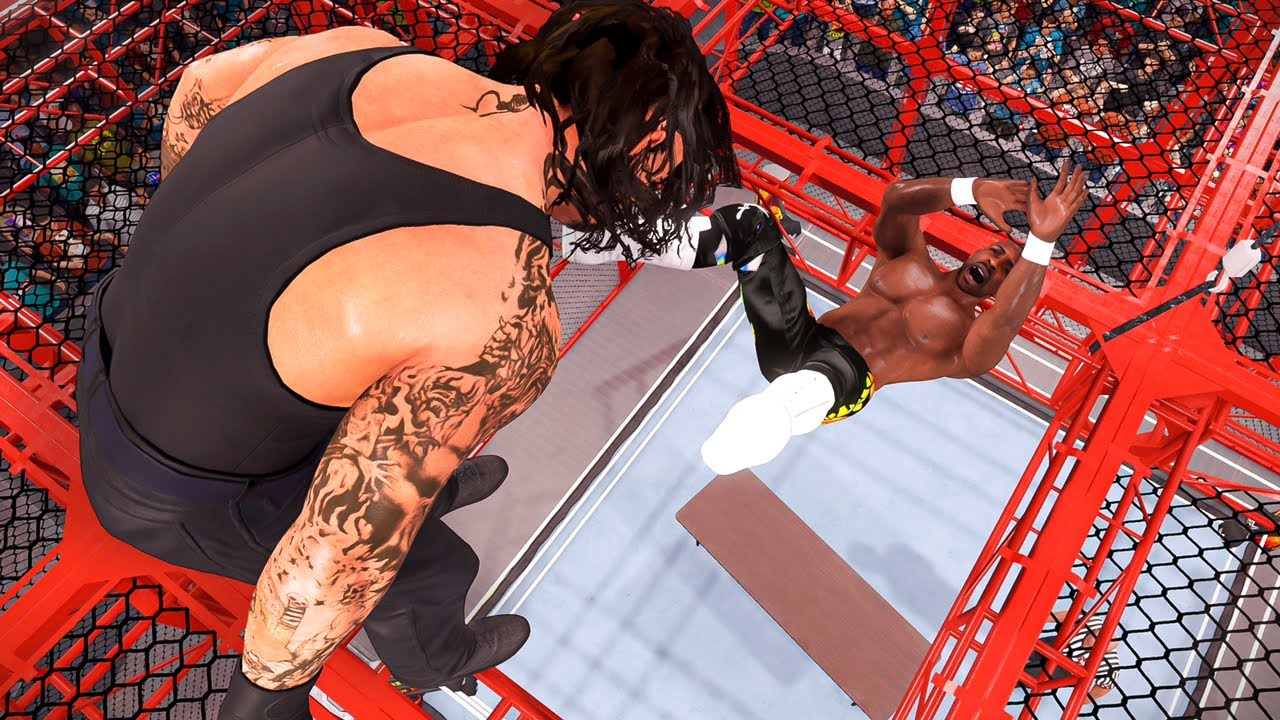 WWE 2K22 MyRISE - HELL IN A CELL MATCH vs UNDERTAKER!