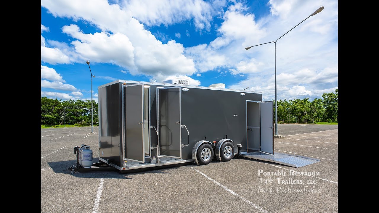 ADA +2 Restroom Shower Trailer Custom Combo | Oahu Series