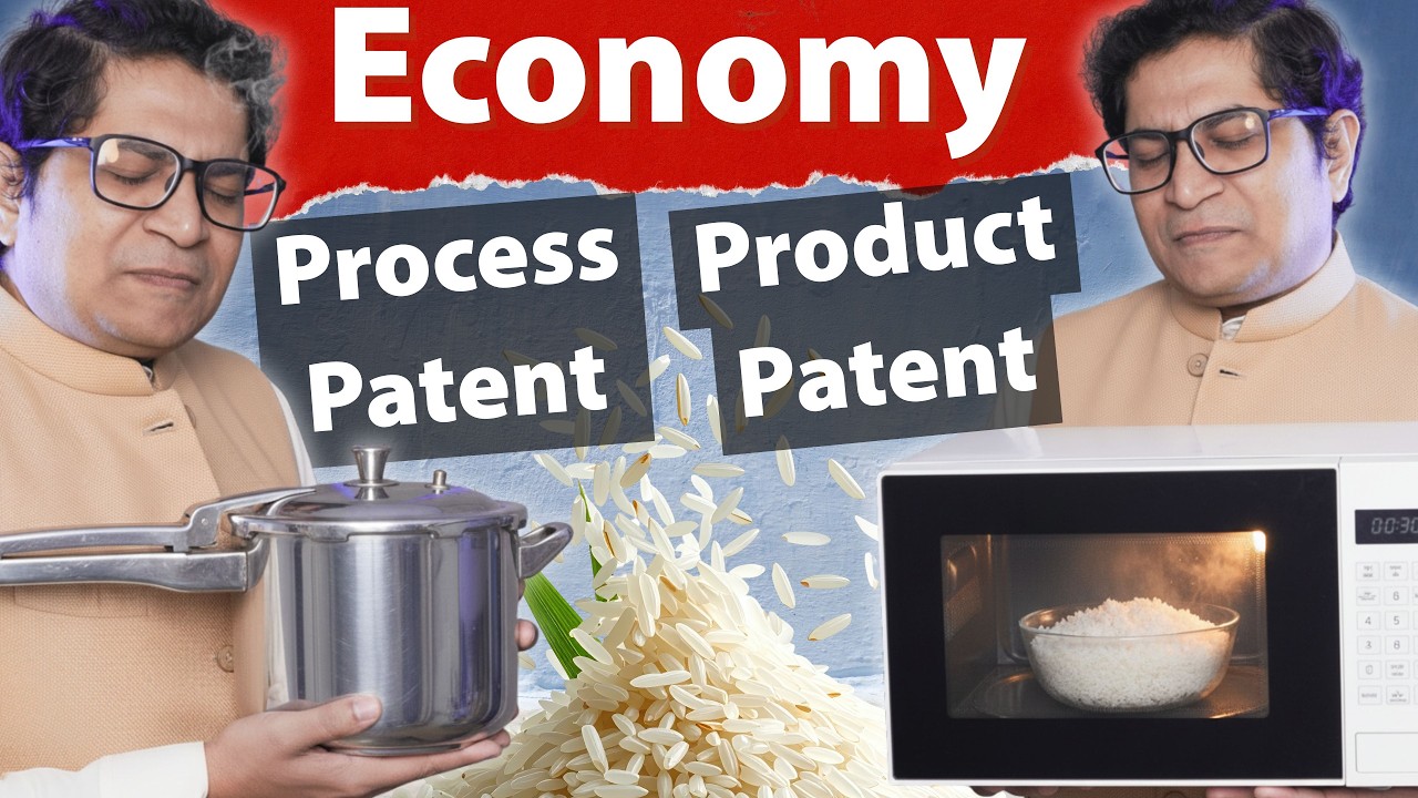 Economy Terms- Process vs Product Patents, Trademark vs Sound Mark for UPSC by Dr. Mrunal Patel