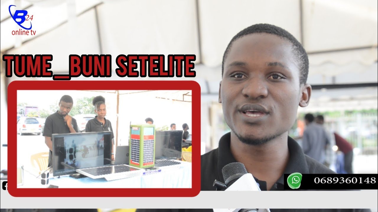 WANAFUNZI WA CHUO CHA ST.JOSEPH WAMEBUNI  SETELITE YENYE UWEZO WA KUTABIRI HALI YA HEWA