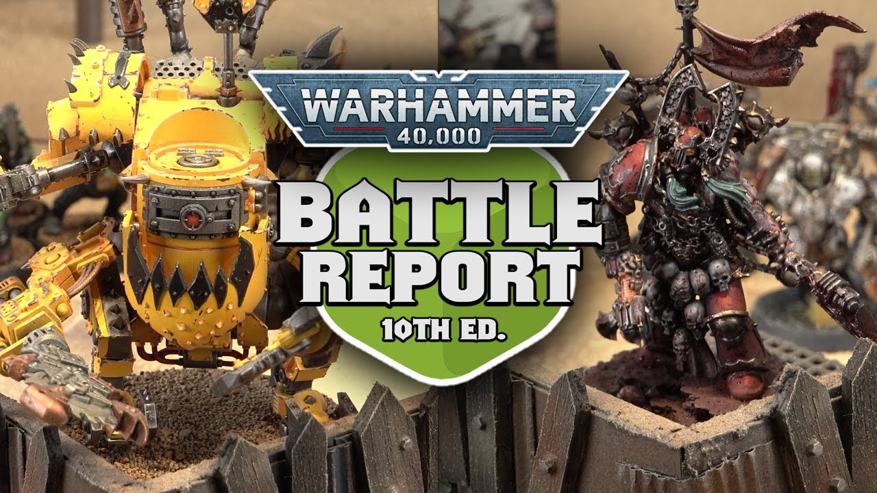 BANTER BATREP - World Eaters vs Orks - Warhammer 40k Battle Report Ep 5