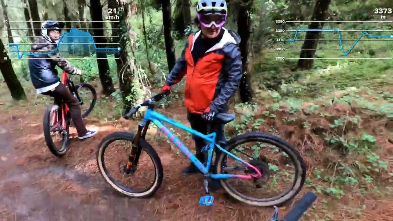 Cotopaxi Bike Park, líneas negras ⬛️
