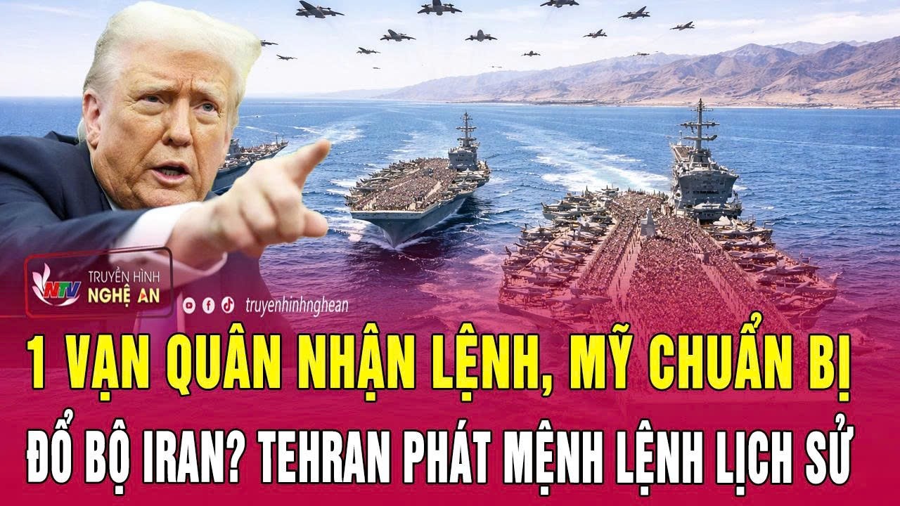 Thời sự quốc tế 16/4: 1 vạn qu&acirc;n nhận lệnh, Mỹ chuẩn bị đổ bộ Iran? Tehran ph&aacute;t mệnh lệnh lịch sử