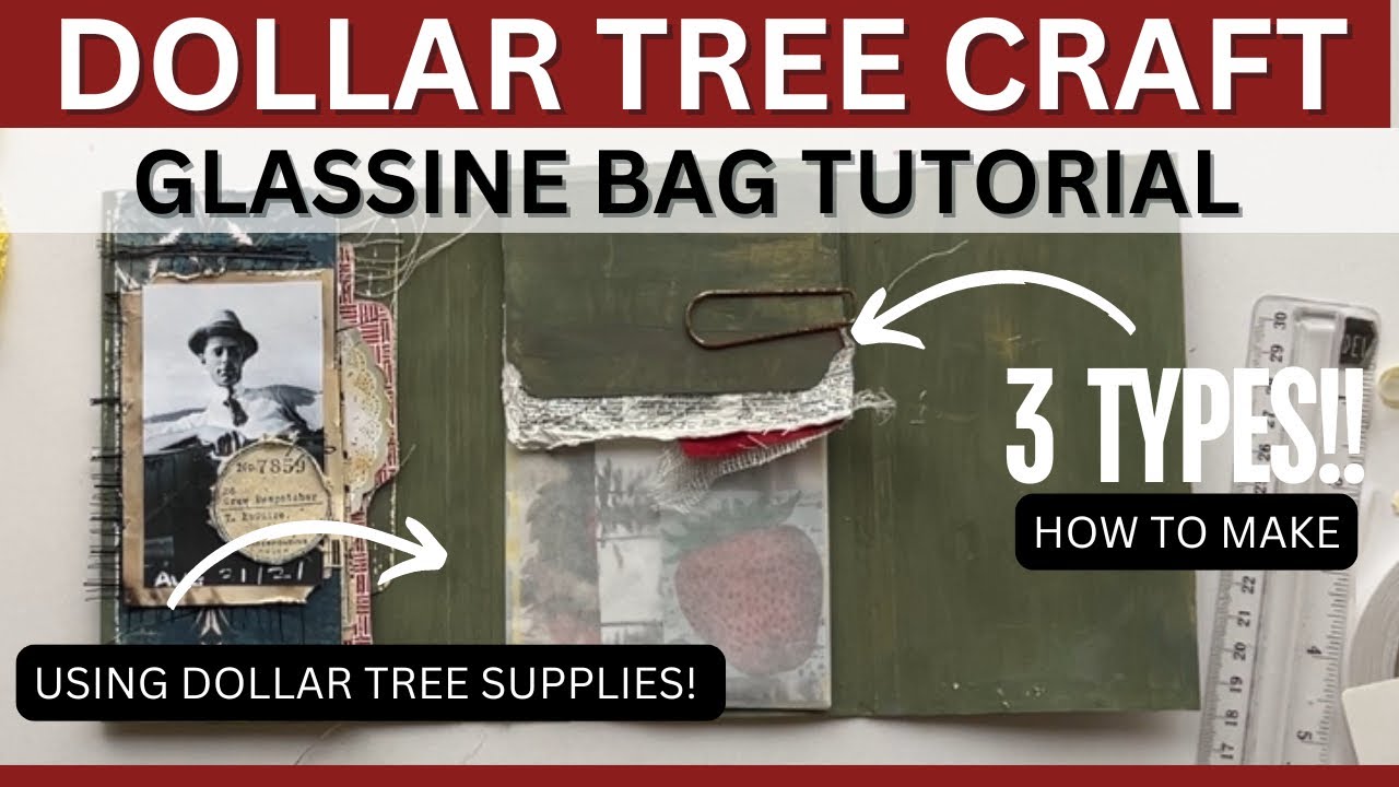 Лайфхак Dollar Tree: изготовление сумок из искусственного глассина ЛЕГКО И ДЕШЕВО!