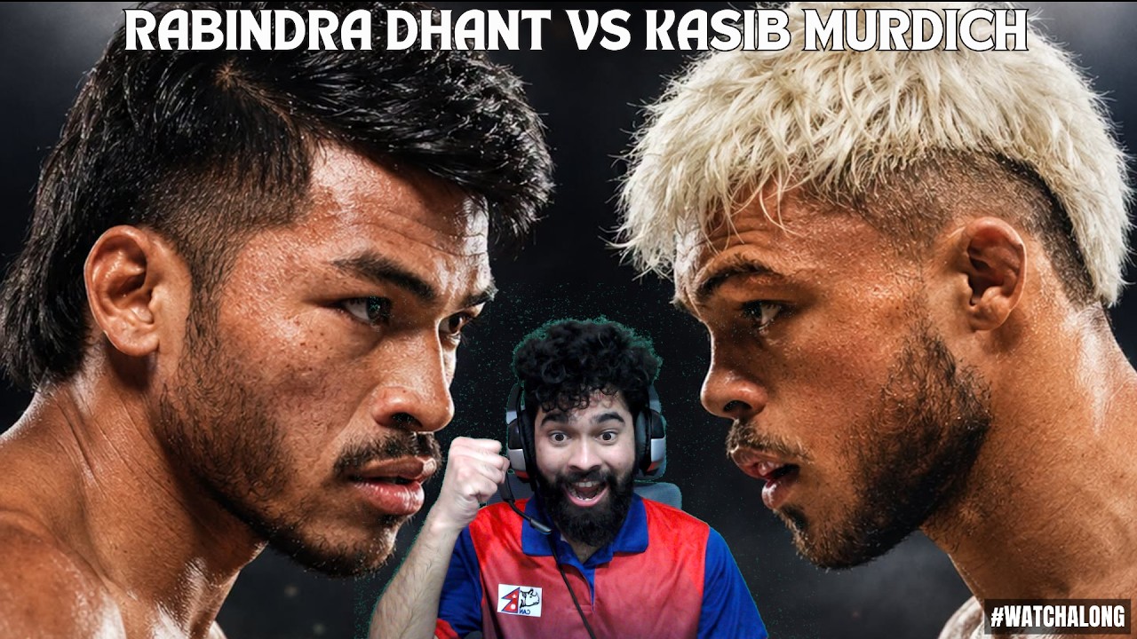 RABINDRA DHANT VS KASIB MURDICH - ROAD TO UFC : WATCHALONG