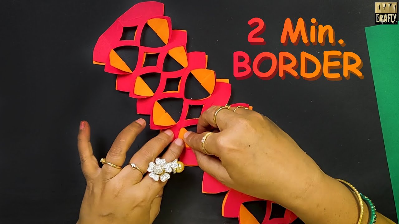 Make Border in Just 2 Minutes - Episode 6! DIY