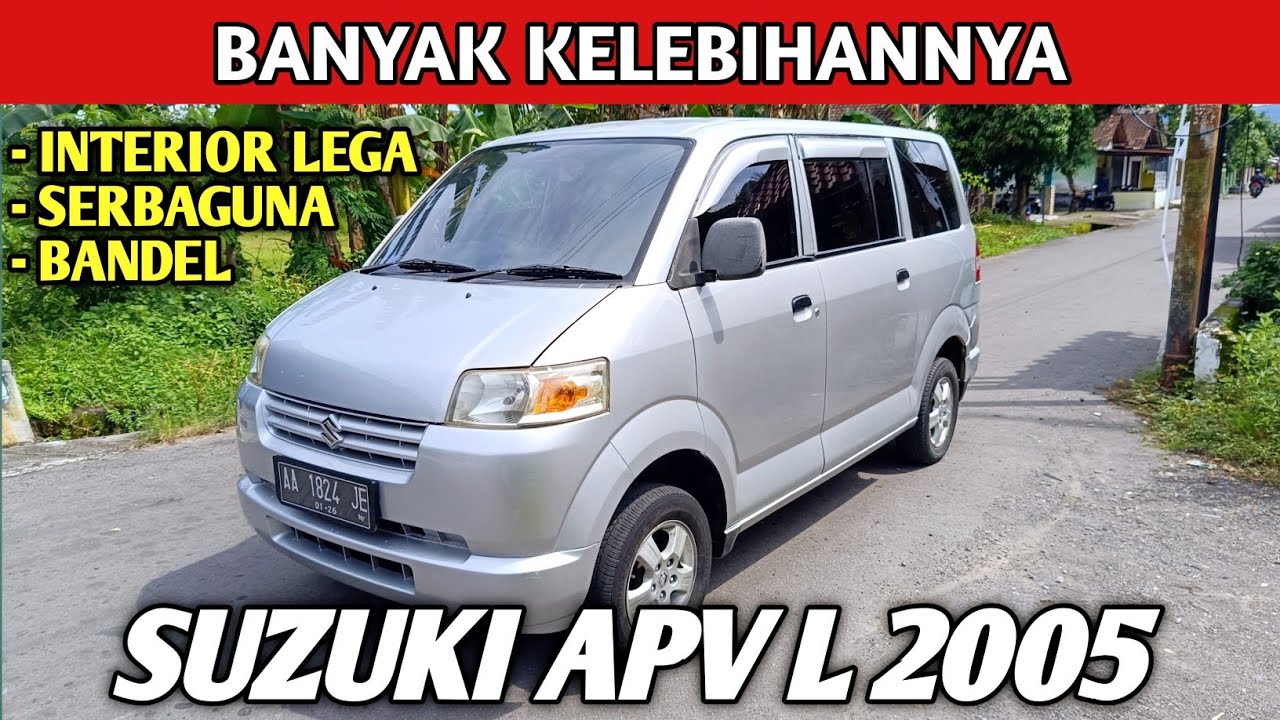 SUZUKI APV L 2005 MANUAL HARGANYA MURAH MESIN BANDEL FITUR LENGKAP