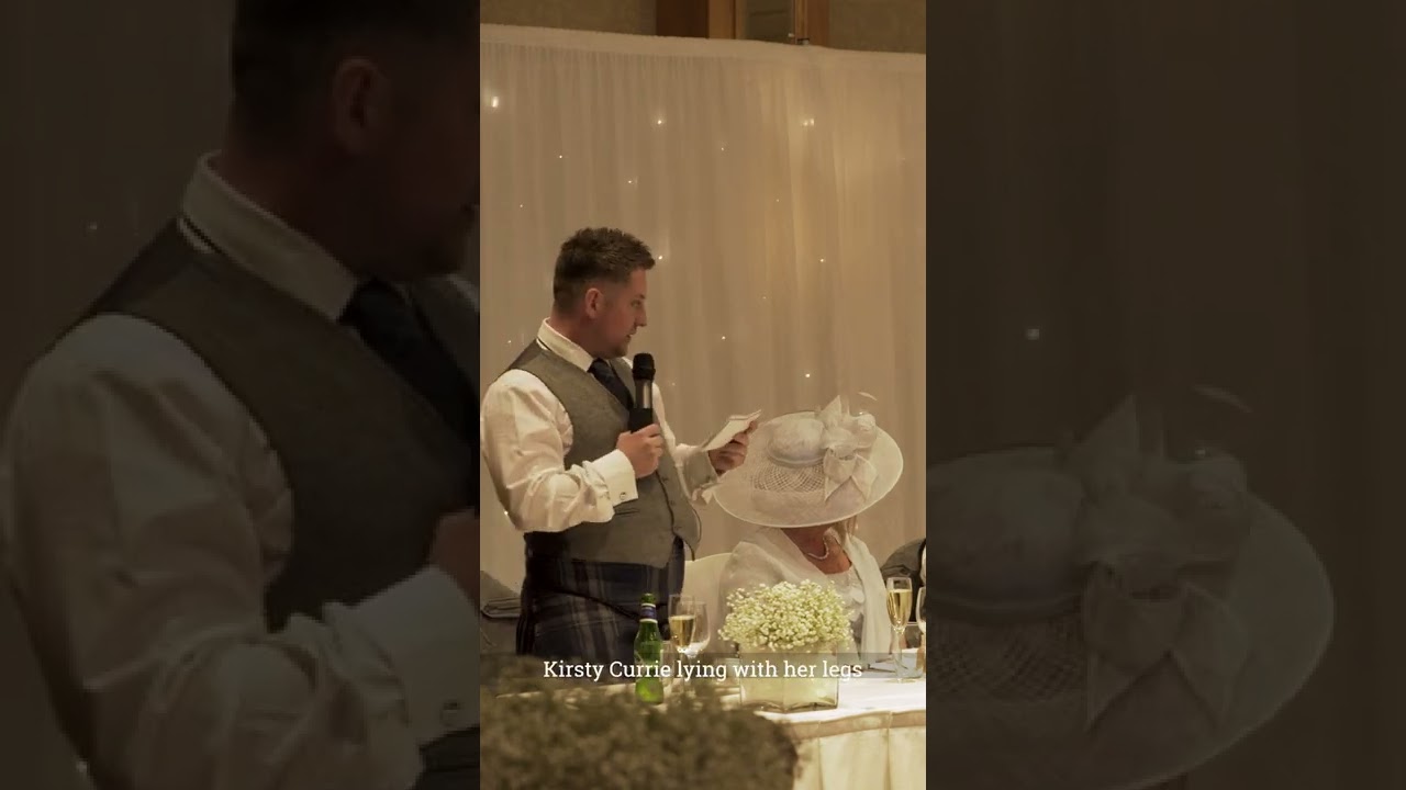 A Classic Scottish Best Man Speech - Probably the best punchline ever