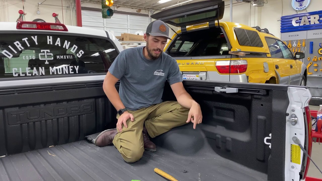 How to remove bed bolts.