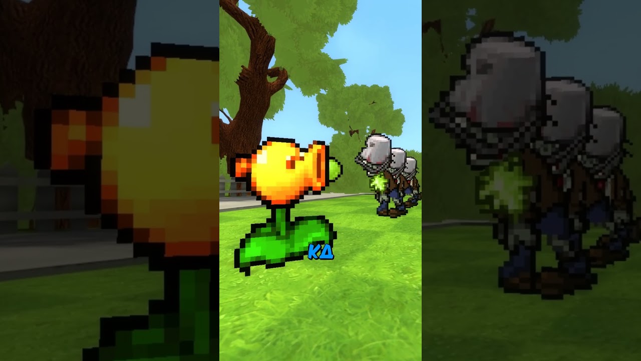ТОП Самых Сильных Растений #pvz #gmod