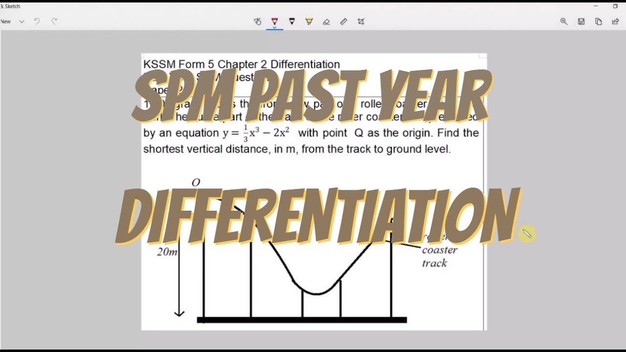 KSSM Form 5 Chapter 2 Differentiation Cloned Past Year SPM Questions