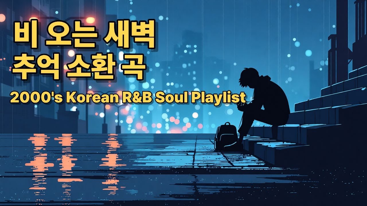 [2시간] 2000년대 싸이월드 감성 힙합 발라드 명곡 모음 🎧 듣자마자 추억 소환되는 노래 | Rain Night Ballads