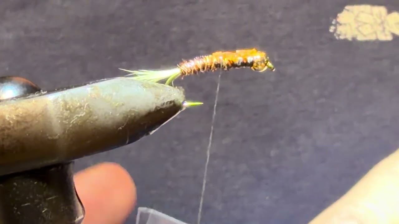 Sulphur nymph tied with lovely legs 