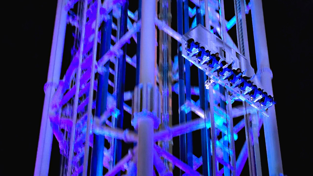 World's highest drop tower has no punch. 😔