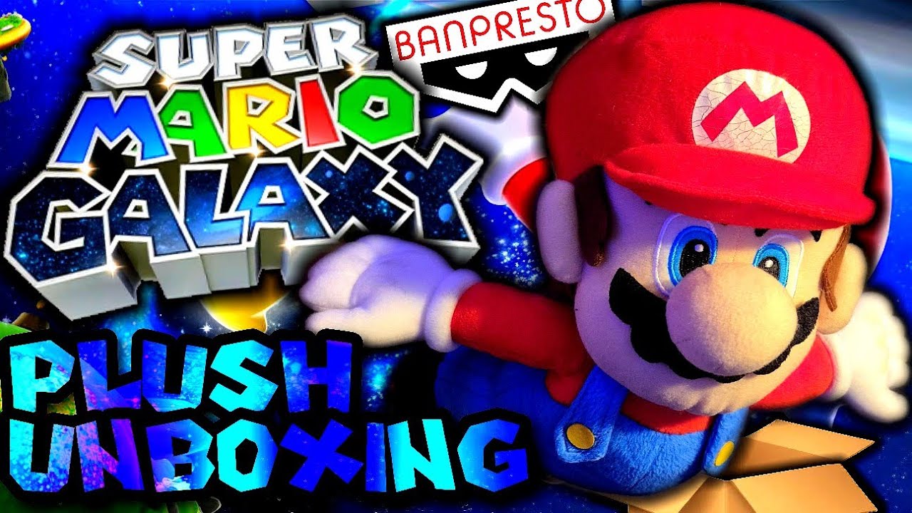 MLPB - Banpresto SUPER MARIO GALAXY FLYING MARIO Plush Unboxing!