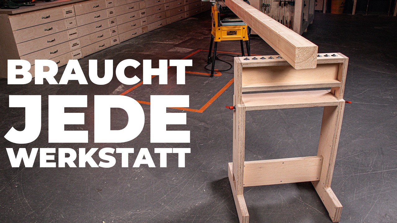 Vergiss Baumarkt-Böcke! Dieser DIY-Rollbock ist vielseitiger, stabiler & günstiger