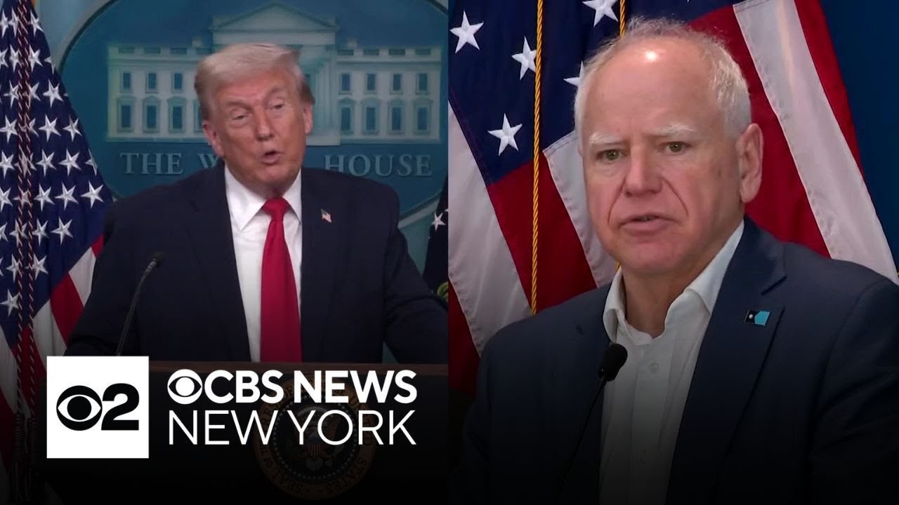 President Trump, Minnesota Gov. Walz discuss latest deadly ICE shooting in Minnesota