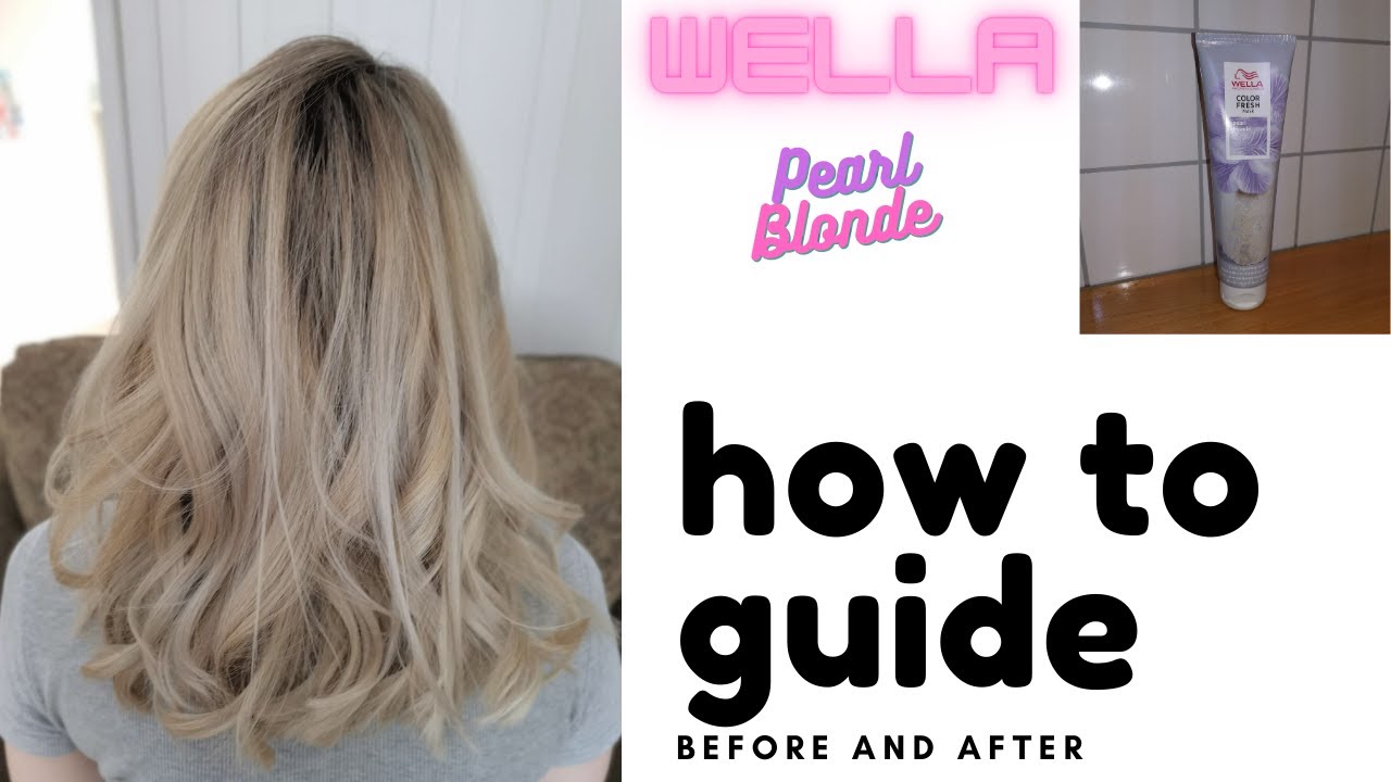 Wella Color Fresh Mask Pearl Blonde