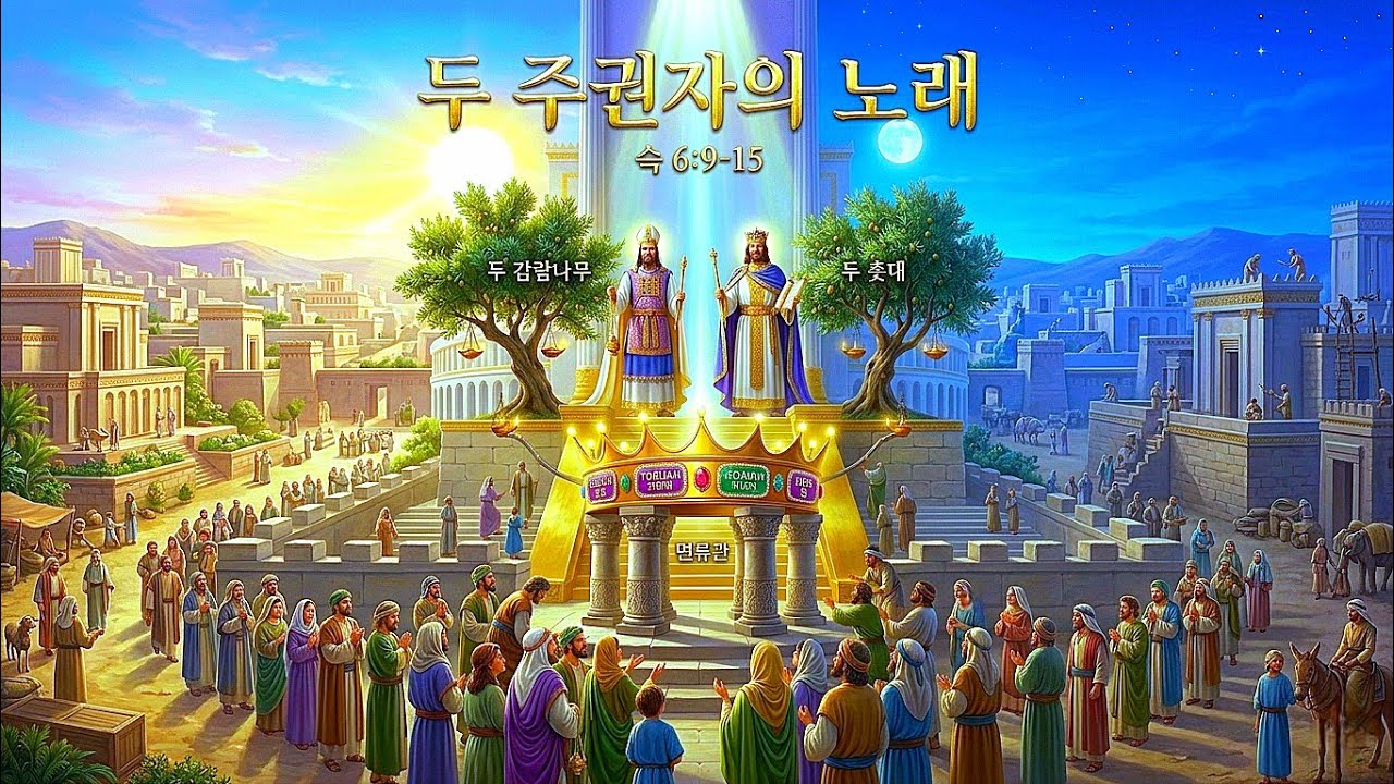 ♥ 66. 두 주권자의 노래(슥6:9-15)