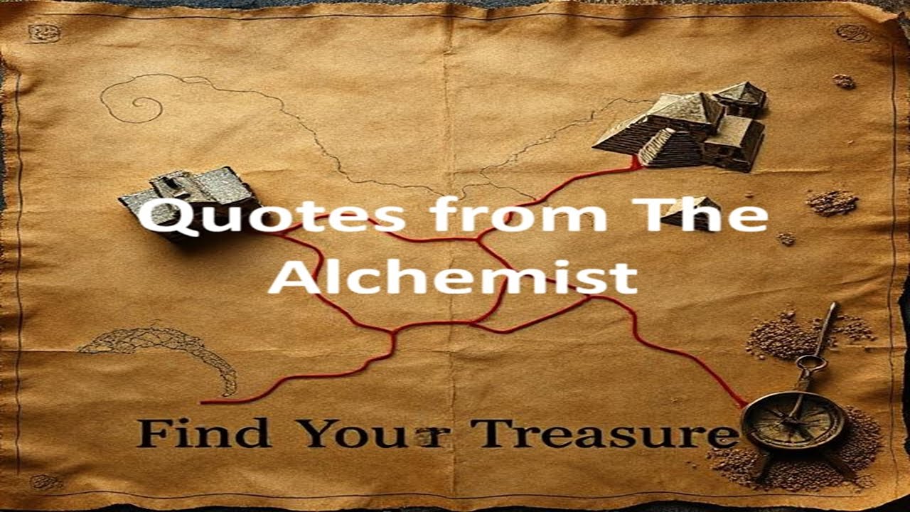 The Alchemist Quotes Combined. #alchemy #lifequotes #paulocoelho #quotes #motivation #wisdom #life