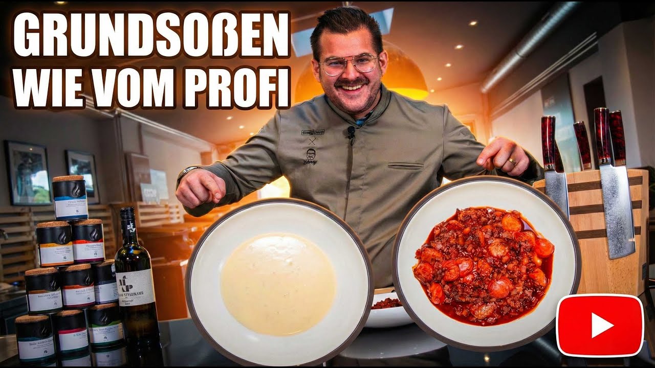 Saucen wie beim Profi – Grundsoßen, Reduktion & echte Küchengeheimnisse