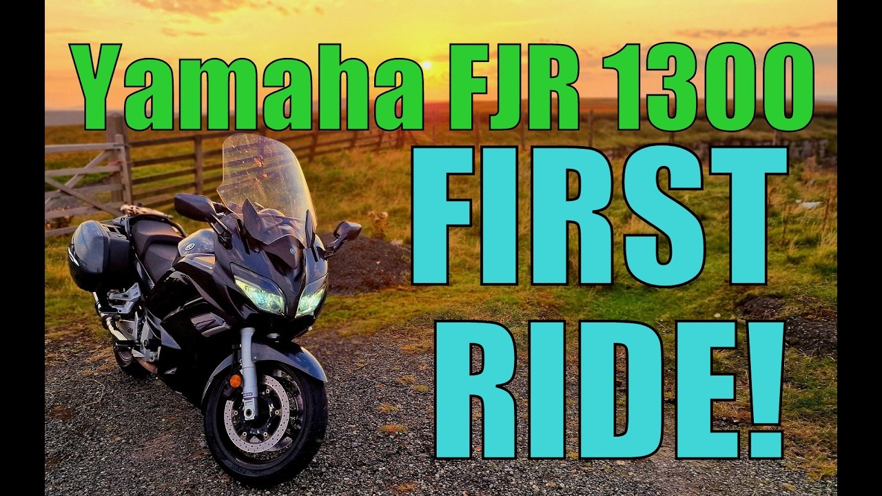 Yamaha FJR 1300 First Ride.