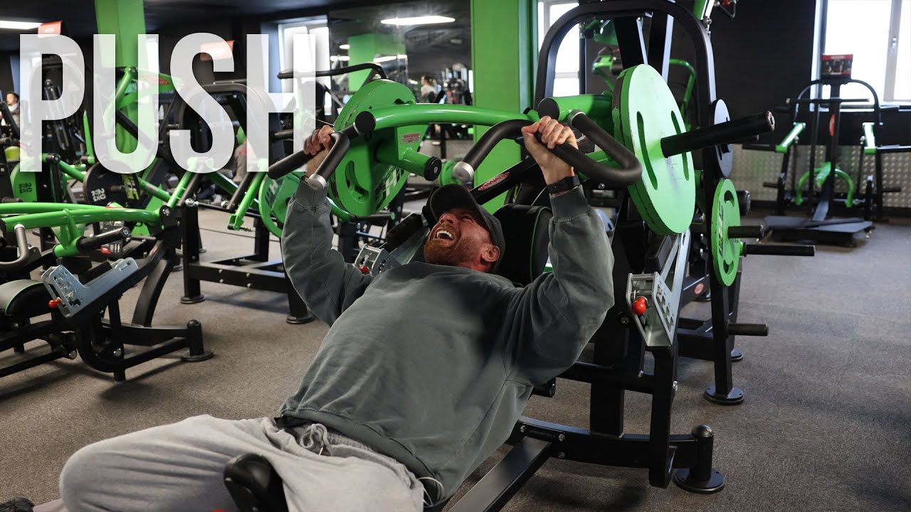 Insane Push Session at Warehouse Gym Aberdeen