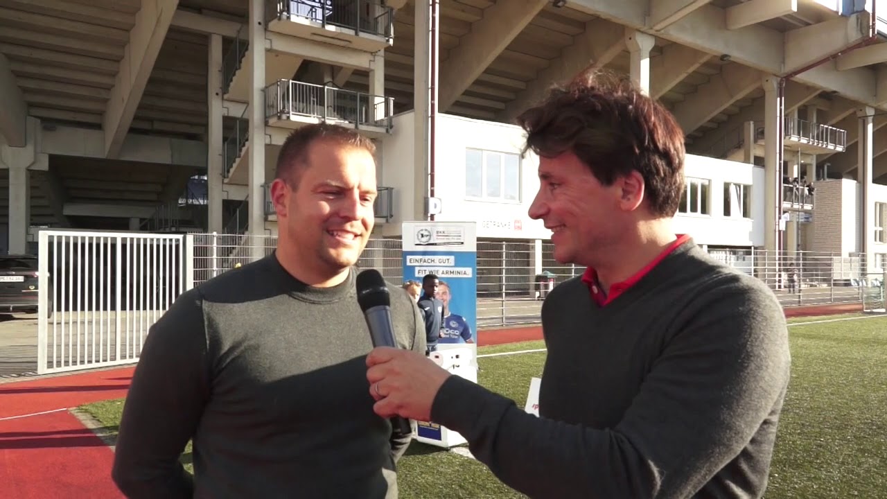 sportstation übergabe an Arminia Bielefeld
