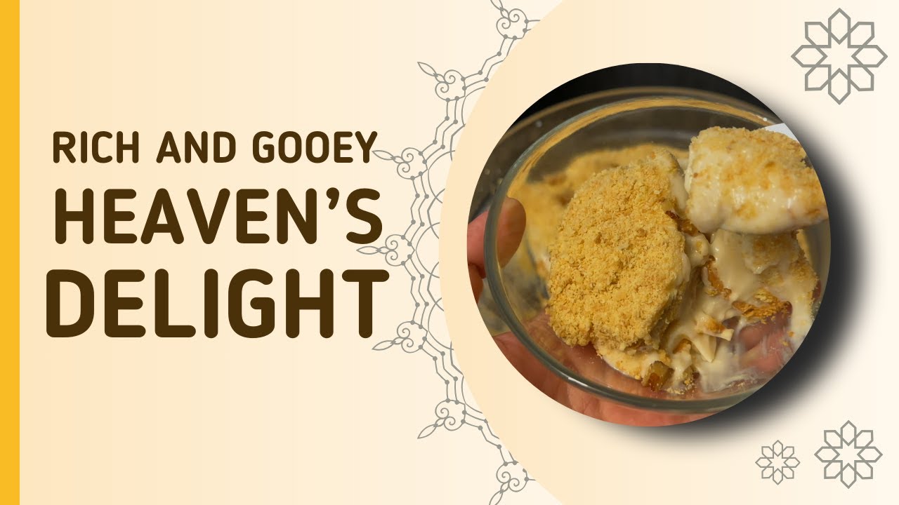 Heaven’s Delight – The Perfect No-Bake Dessert