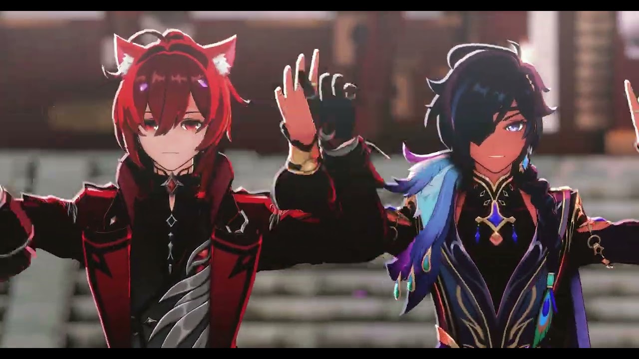 【Genshin Impact MMD: Zhongli x Tartaglia x Diluc x Alhaithem x Kaveh x Ayato x Kaeya】Overdose