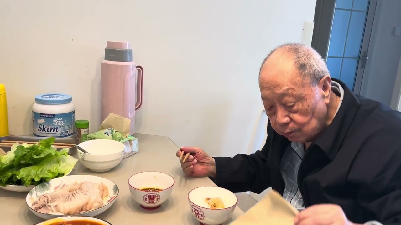 「陪伴94歲父親的日常｜第36天家常餐記錄 Daily Meal Record | Day 36 with My 94-Year-Old Dad」