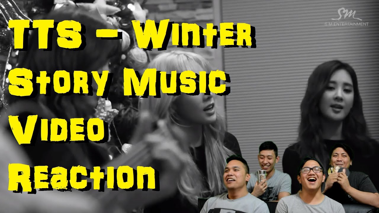 [4LadsReact] Girls' Generation-TTS소녀시대-태티서_겨울을 닮은 너 (Winter Story)_Live Acoustic Ver Reaction