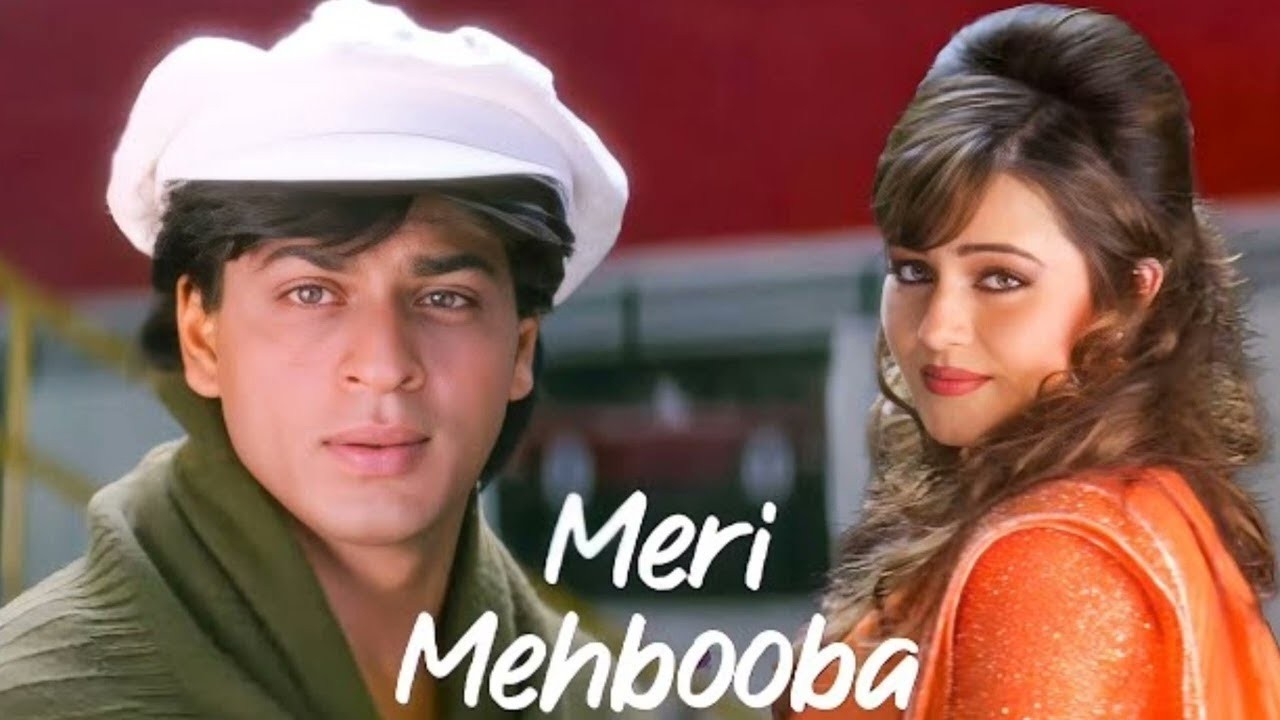 Meri Mehbooba Meri Mehbooba (Lyrics) | SRK | Mahima Chaudhry | Kumar Sanu | Pardes (1997)