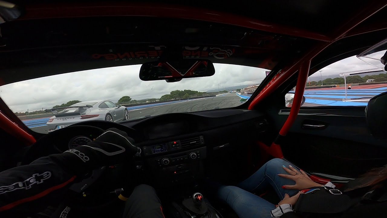 M3E92 GT4 trackday circuit PAUL RICARD avec le M-Club de France