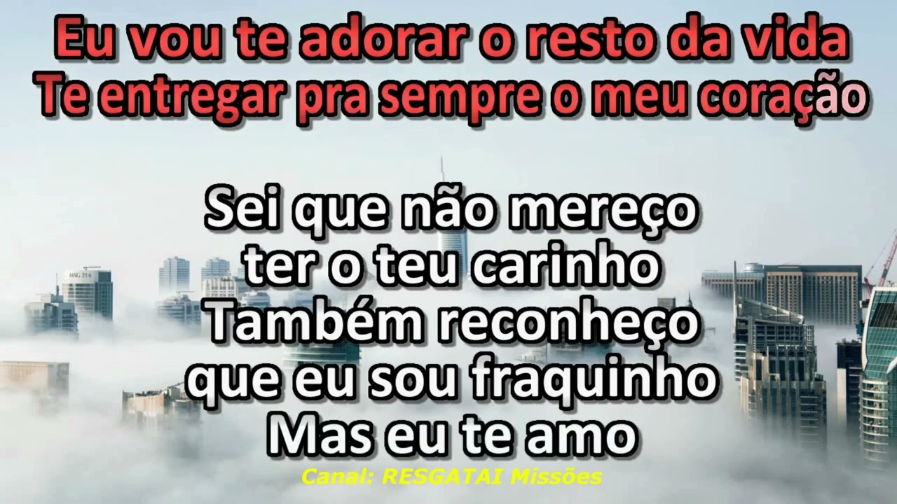 Chagas Sobrinho - Mas Eu Te Amo - Playback - Karaokê
