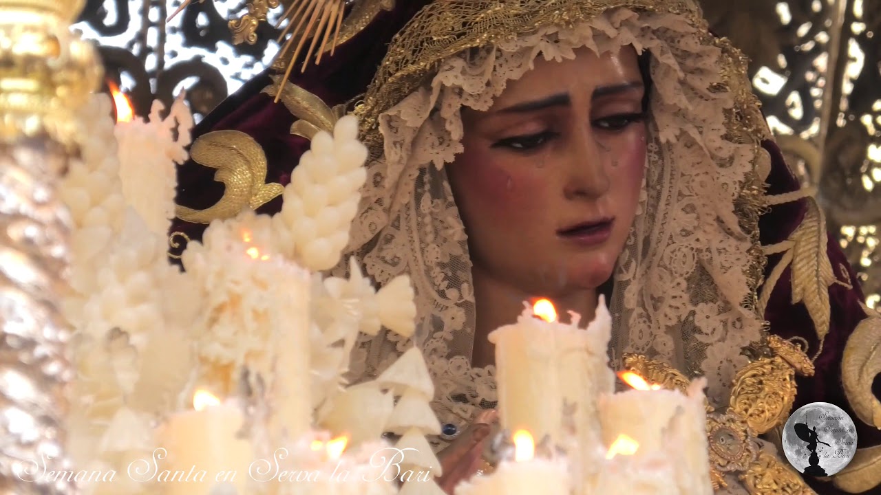 [4K] MARIA STMA DE LAS ANGUSTIAS (HDAD LOS GITANOS) - CUESTA DEL BACALAO 2019
