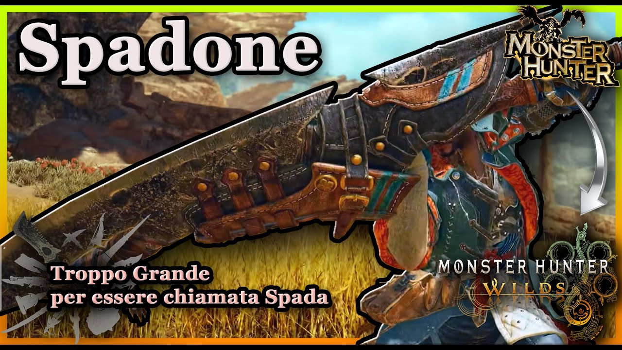 Spadone - L'Arma dell'Eroe! | Main Training • Monster Hunter 📯